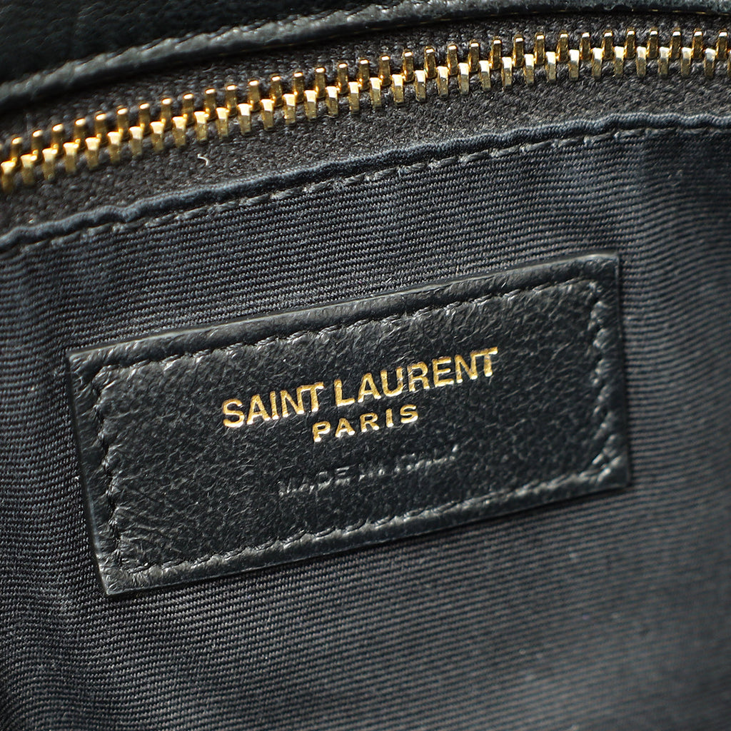 YSL Black Calypso Large Bag