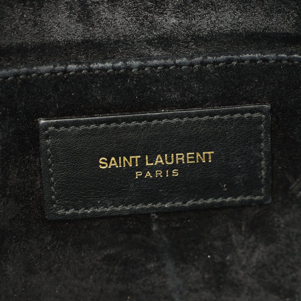 YSL Black Y Ligne Clutch