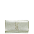 YSL Metallic Gold Belle De Jour Clutch