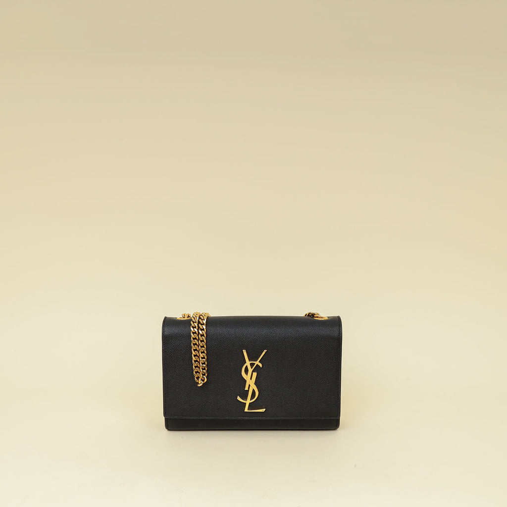 YSL Black Kate Chain Small Shoulder Bag