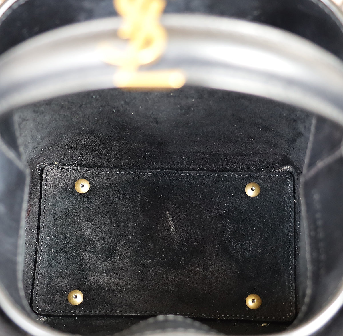 YSL Black Mini Le 37 Top Handle Bag