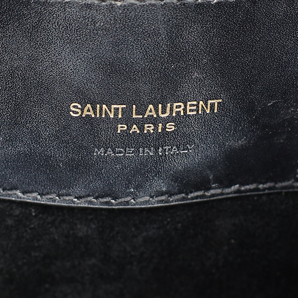YSL Black Mini Le 37 Top Handle Bag
