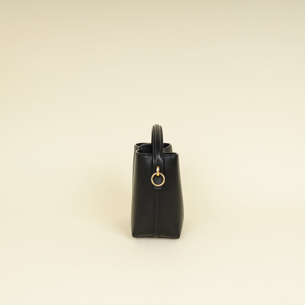 YSL Black Mini Le 37 Top Handle Bag