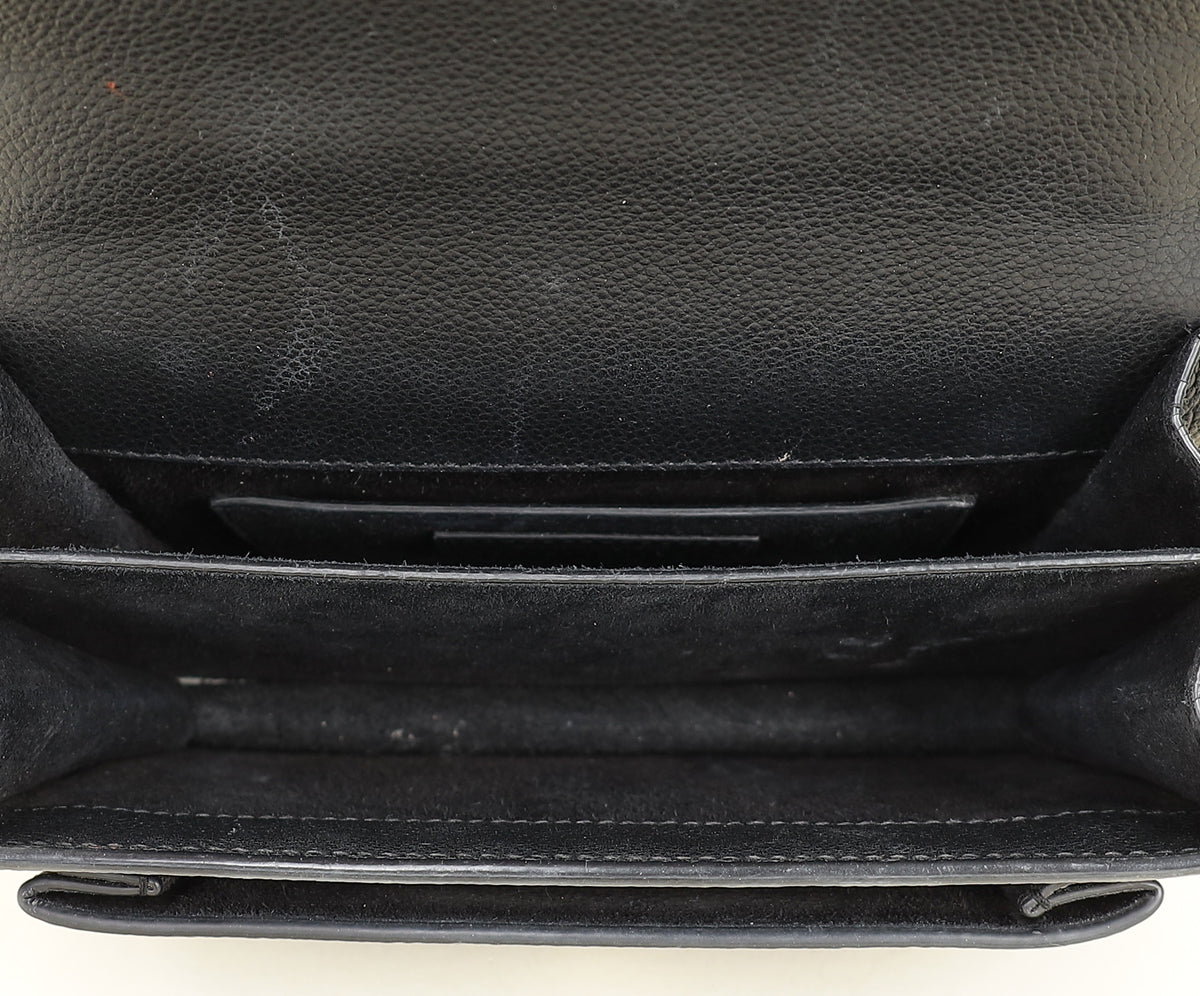 YSL Black Sunset Small Chain Shoulder Bag