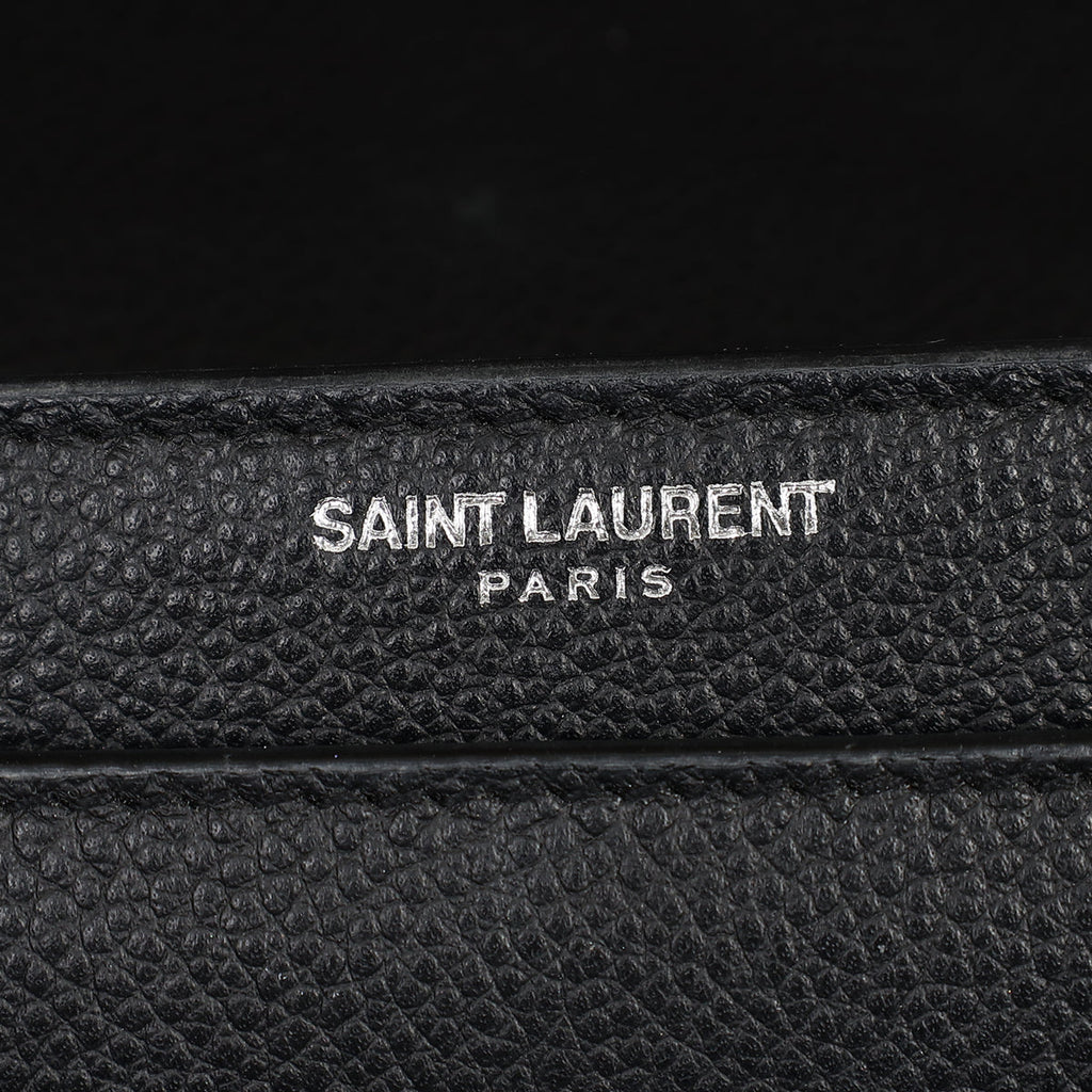 YSL Black Sunset Small Chain Shoulder Bag