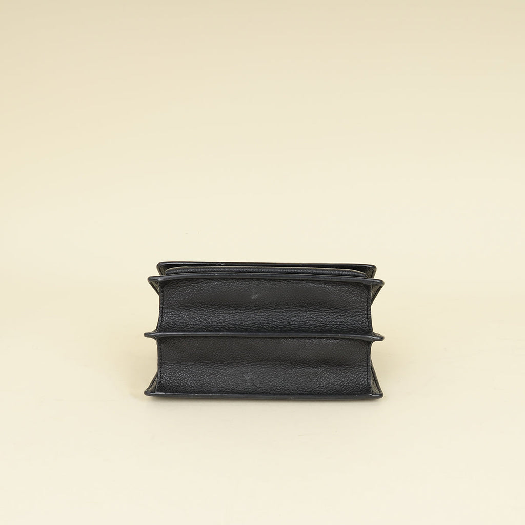 YSL Black Sunset Small Chain Shoulder Bag