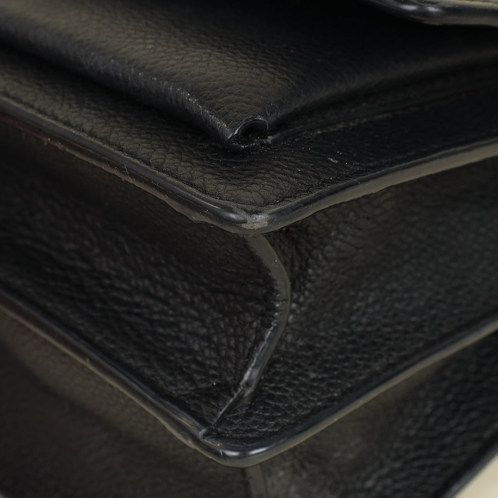 YSL Black Sunset Small Chain Shoulder Bag