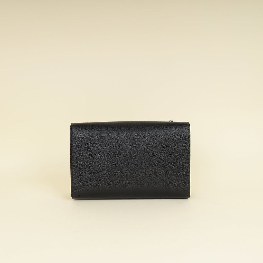 YSL Black Kate Large Chain Bag