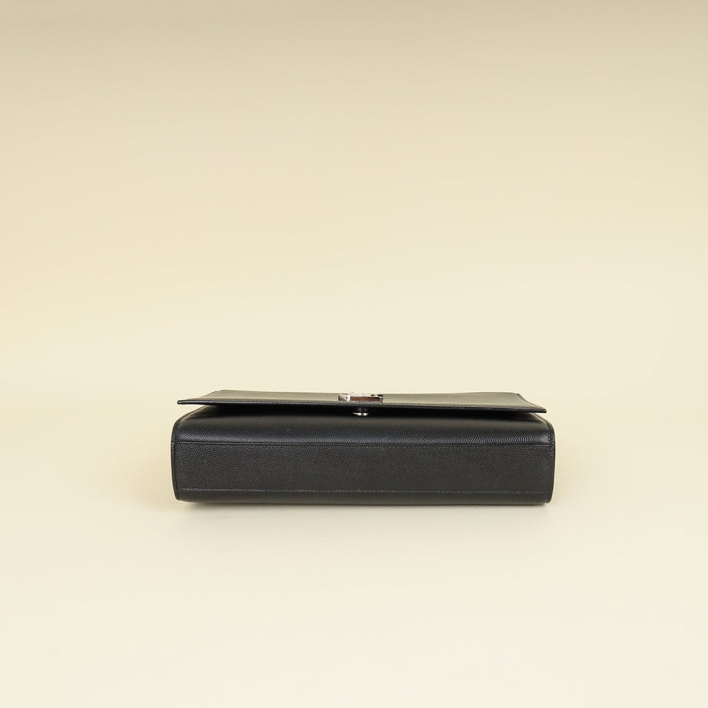 YSL Black Kate Large Chain Bag