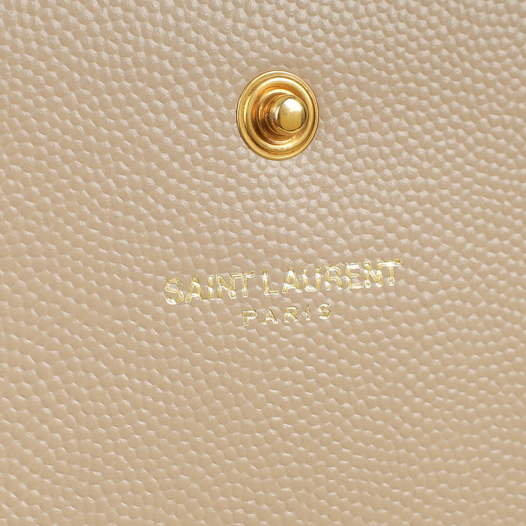 YSL Beige Kate Chain Wallet