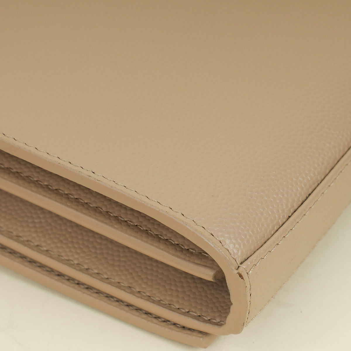 YSL Beige Kate Chain Wallet