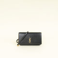 YSL Black Cassandre Phone Holder