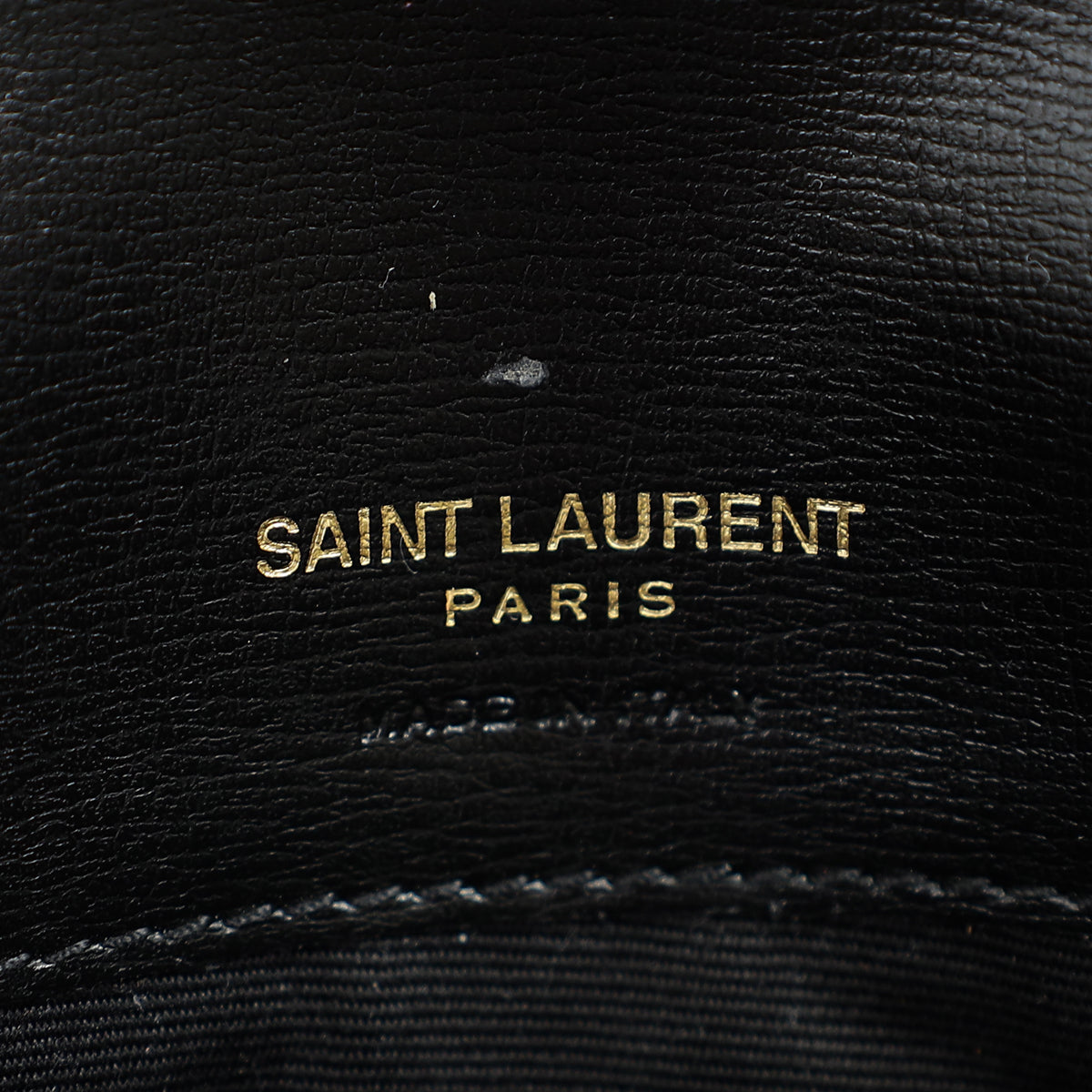 YSL Black Cassandre Phone Holder