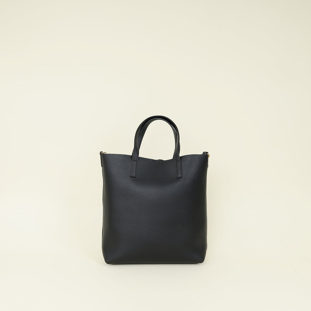 YSL Black Toy Shopping Tote Bag