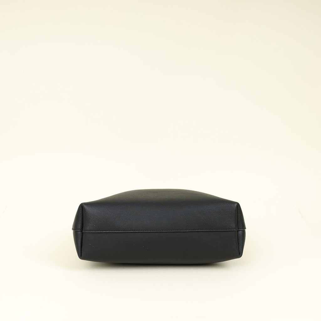 YSL Black Toy Shopping Tote Bag