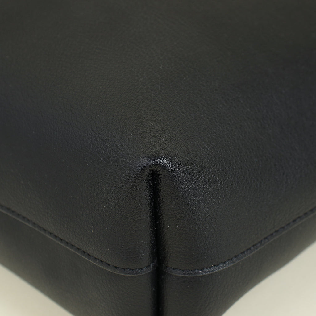 YSL Black Toy Shopping Tote Bag