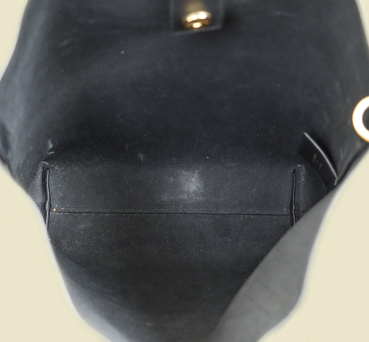 YSL Black Toy Shopping Tote Bag