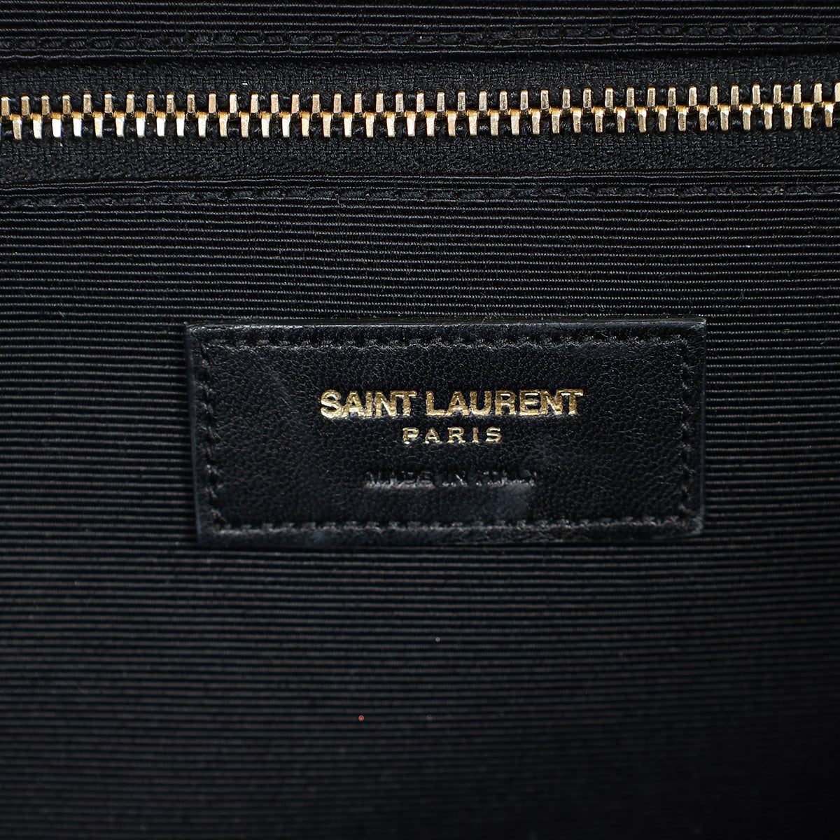 YSL Beige Monogram Satchel Flap Large Bag