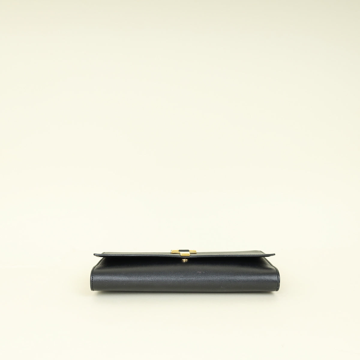 YSL Black Y Ligne Clutch
