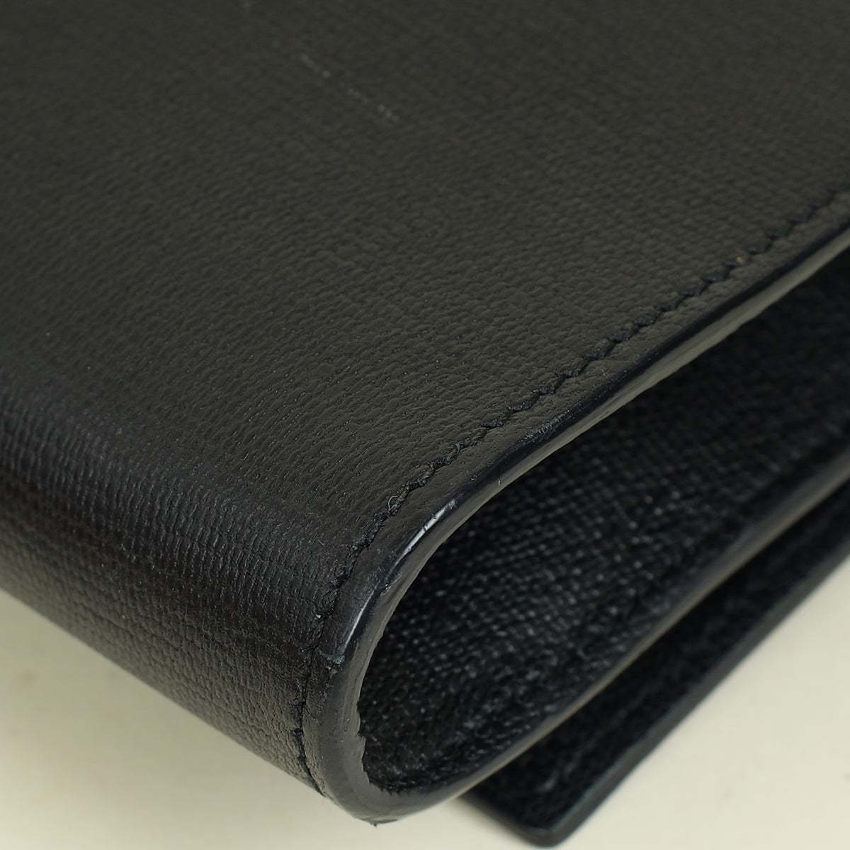YSL Black Y Ligne Clutch