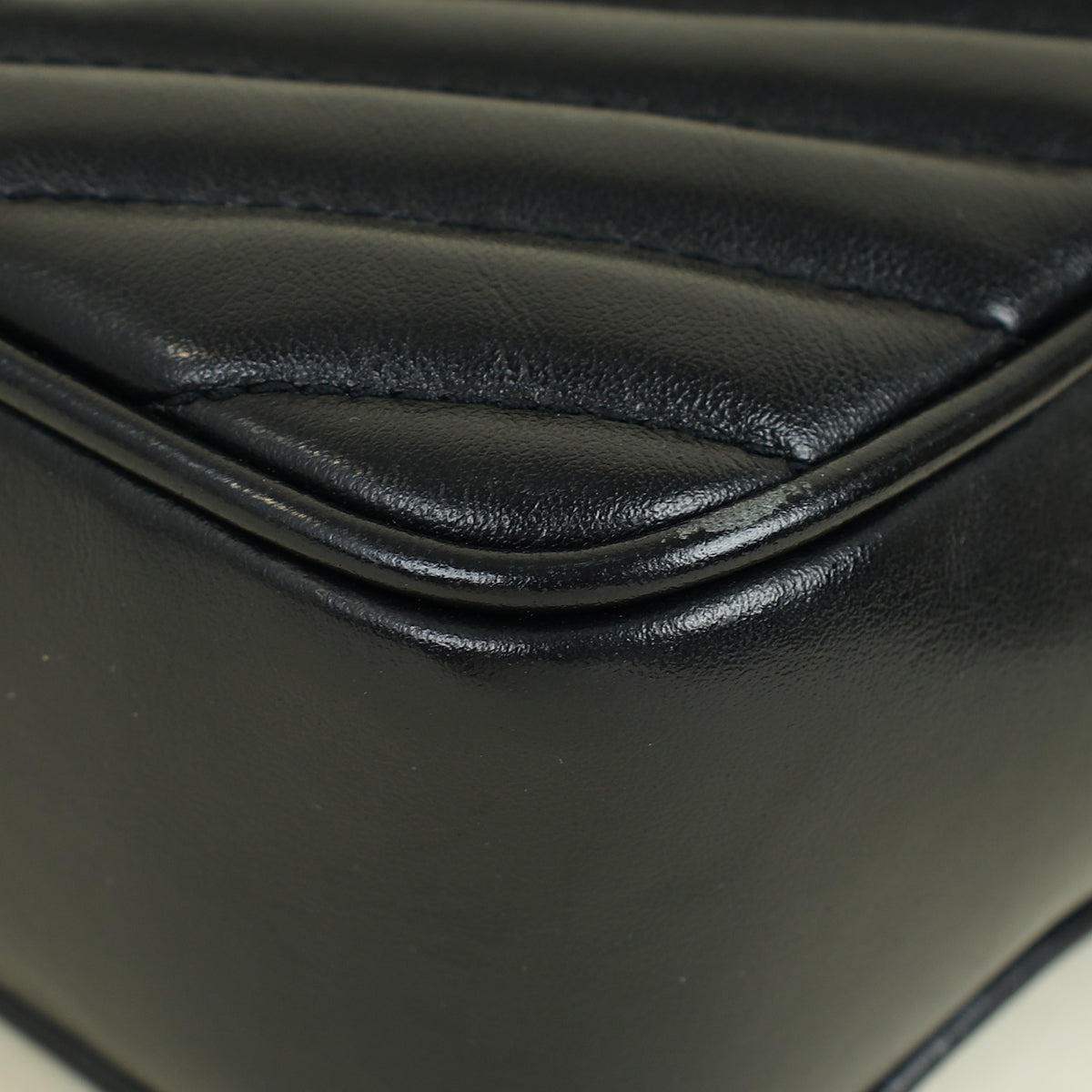 YSL Black Lou Belt Bag
