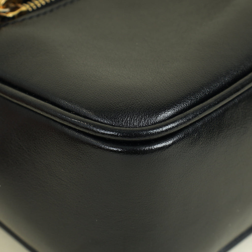YSL Black Lou Belt Bag