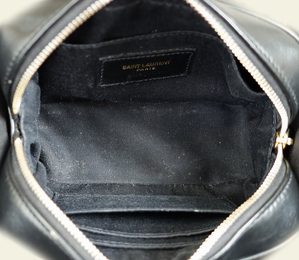 YSL Black Lou Belt Bag