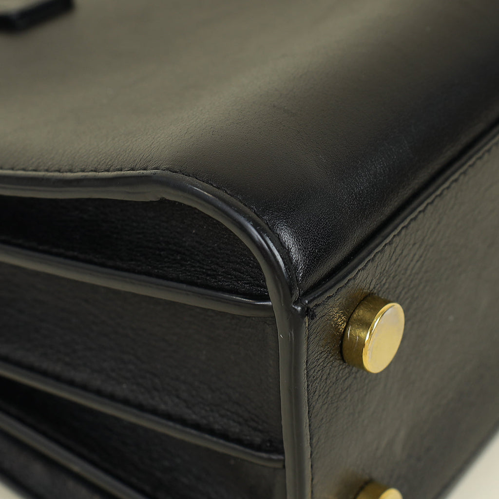 YSL Black Sac De Jour Nano Bag