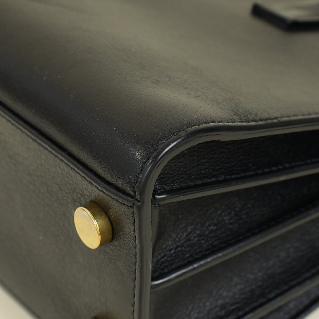 YSL Black Sac De Jour Nano Bag