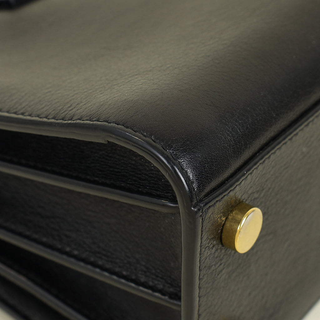 YSL Black Sac De Jour Nano Bag