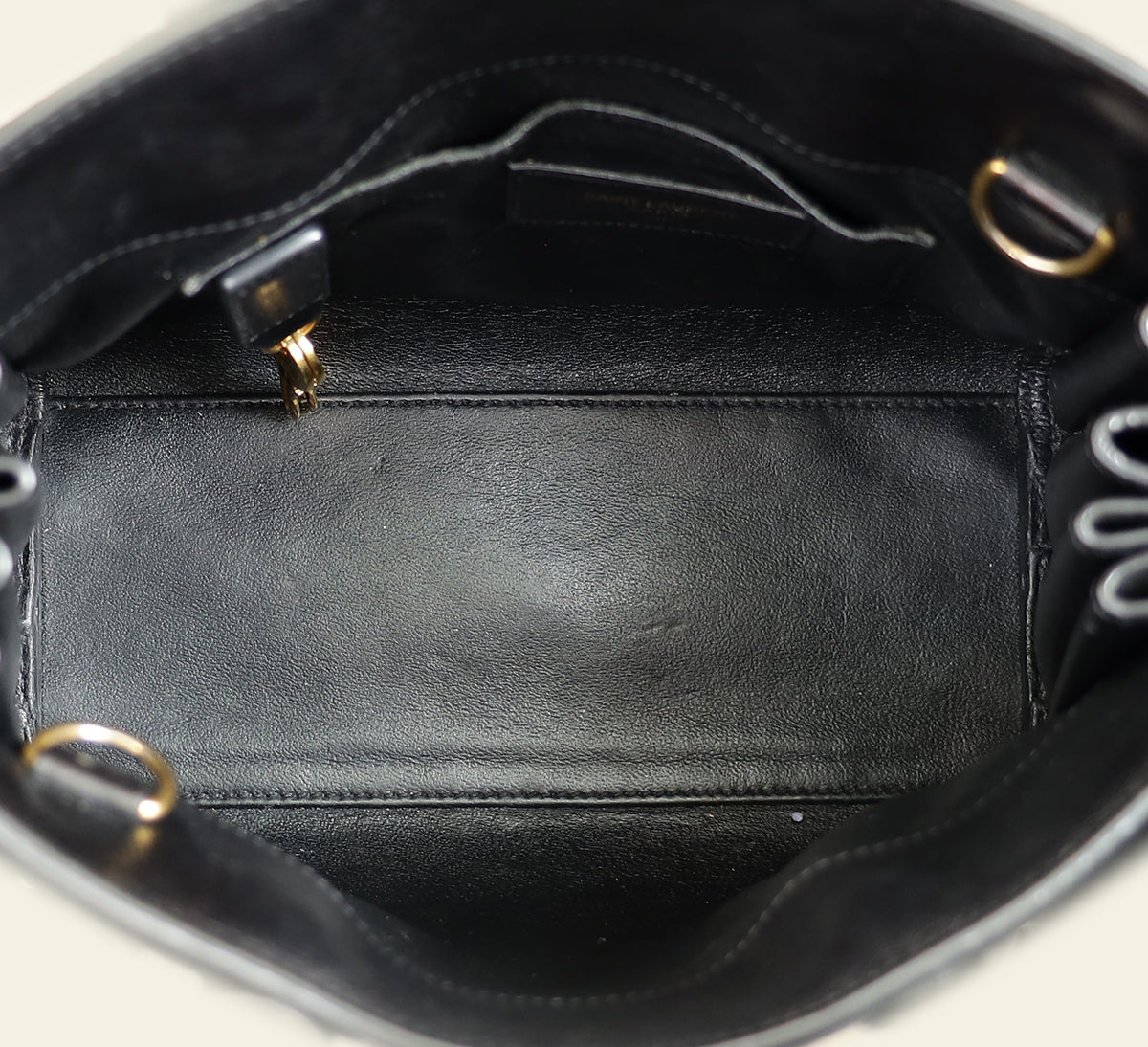 YSL Black Sac De Jour Nano Bag