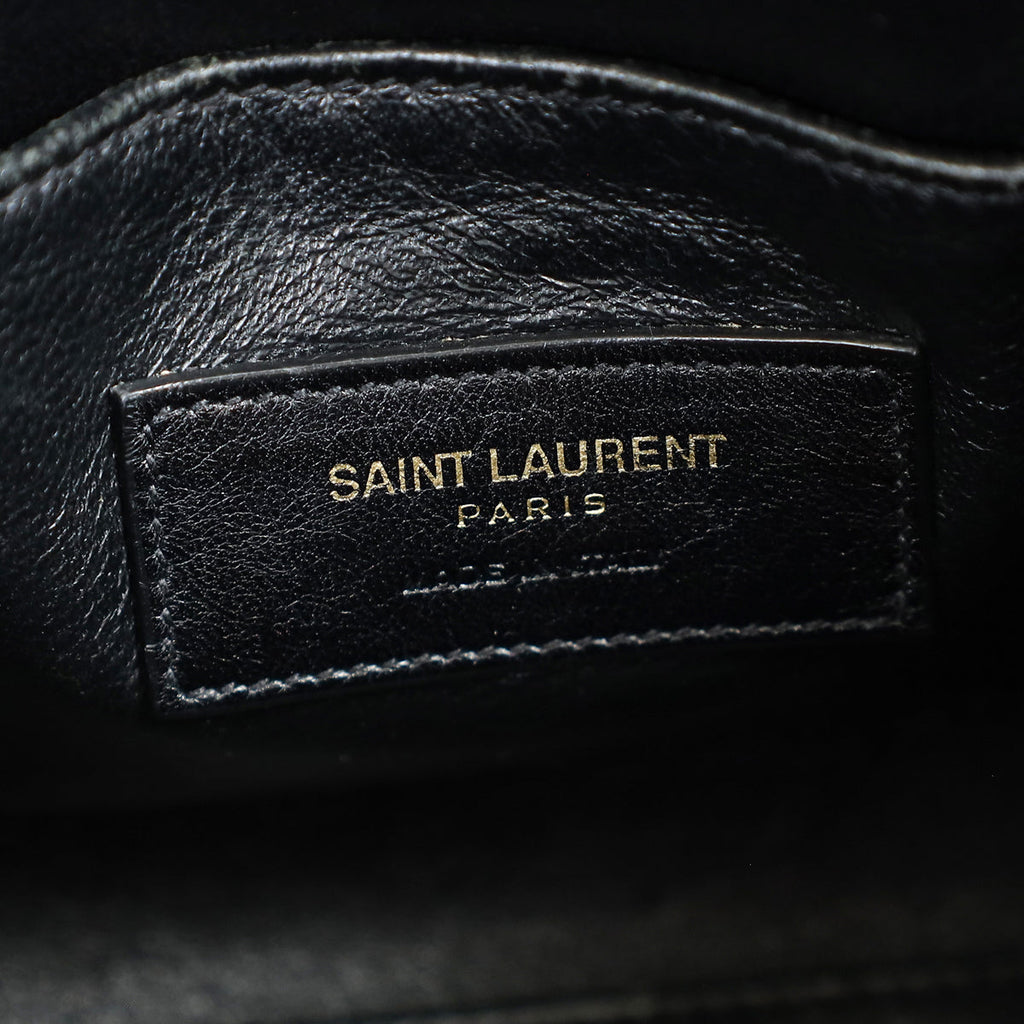YSL Black Sac De Jour Nano Bag