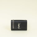 YSL Black Monogram Kate Small Chain Shoulder Bag