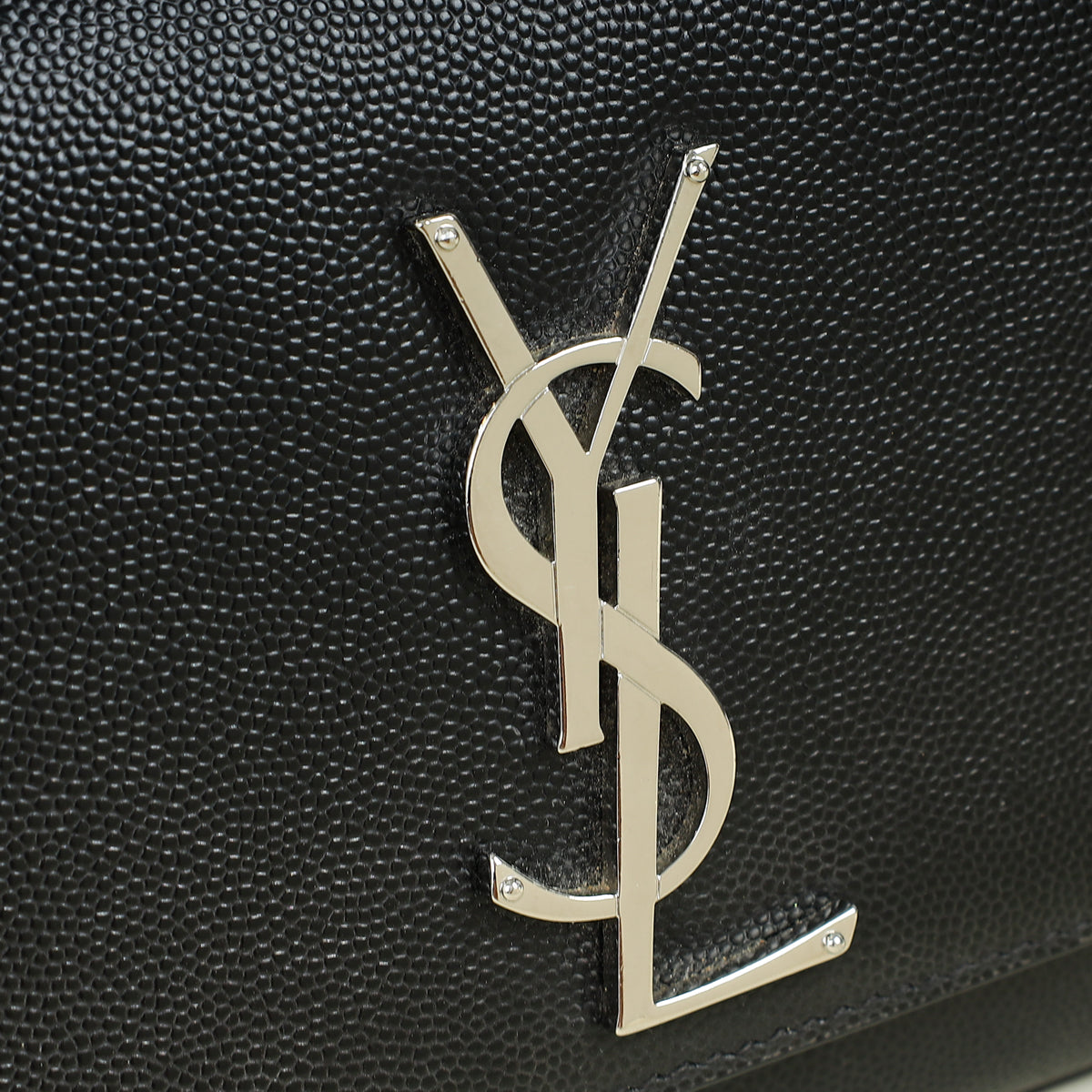 YSL Black Monogram Kate Small Chain Shoulder Bag