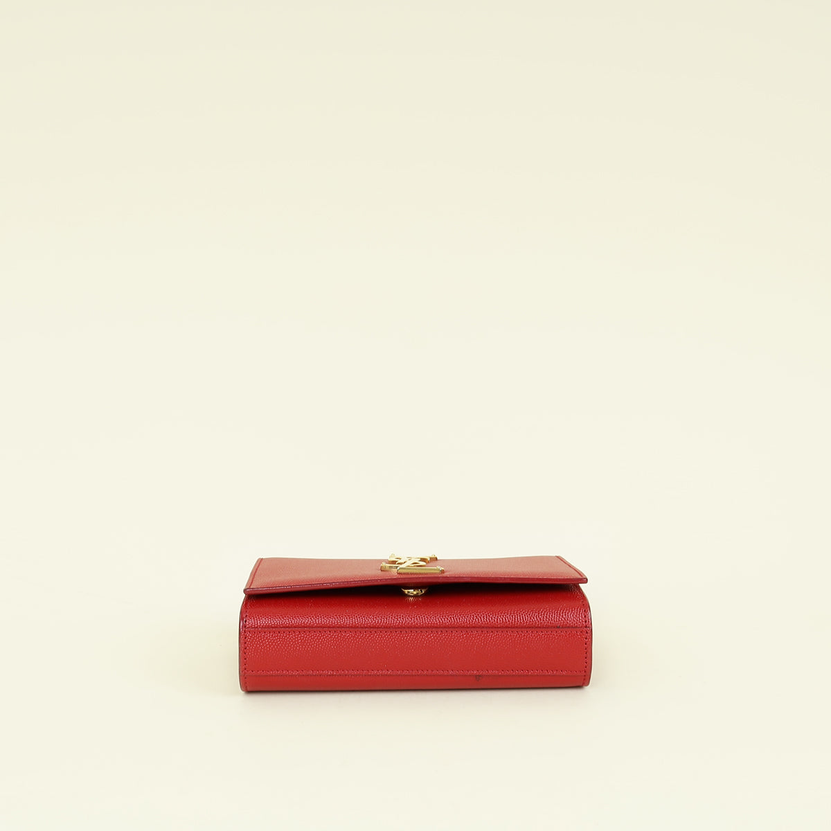 YSL Red Monogram Kate Satchel Chain Shoulder Bag