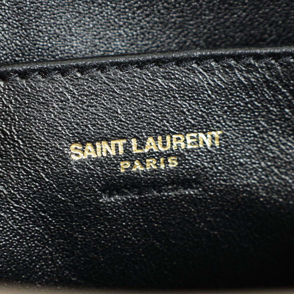 YSL Grey Baby Monogram Cabas Bag