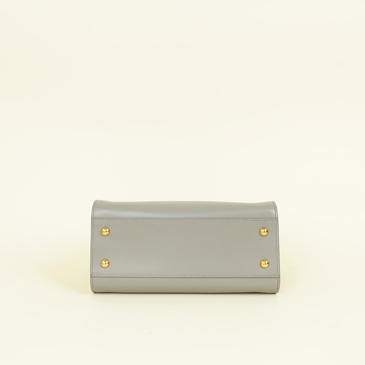 YSL Grey Baby Monogram Cabas Bag