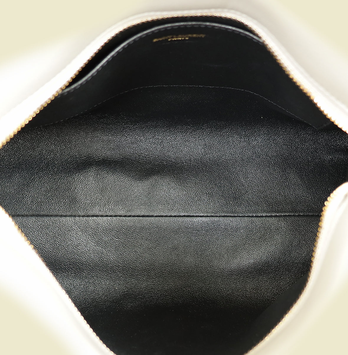 YSL Grey Baby Monogram Cabas Bag