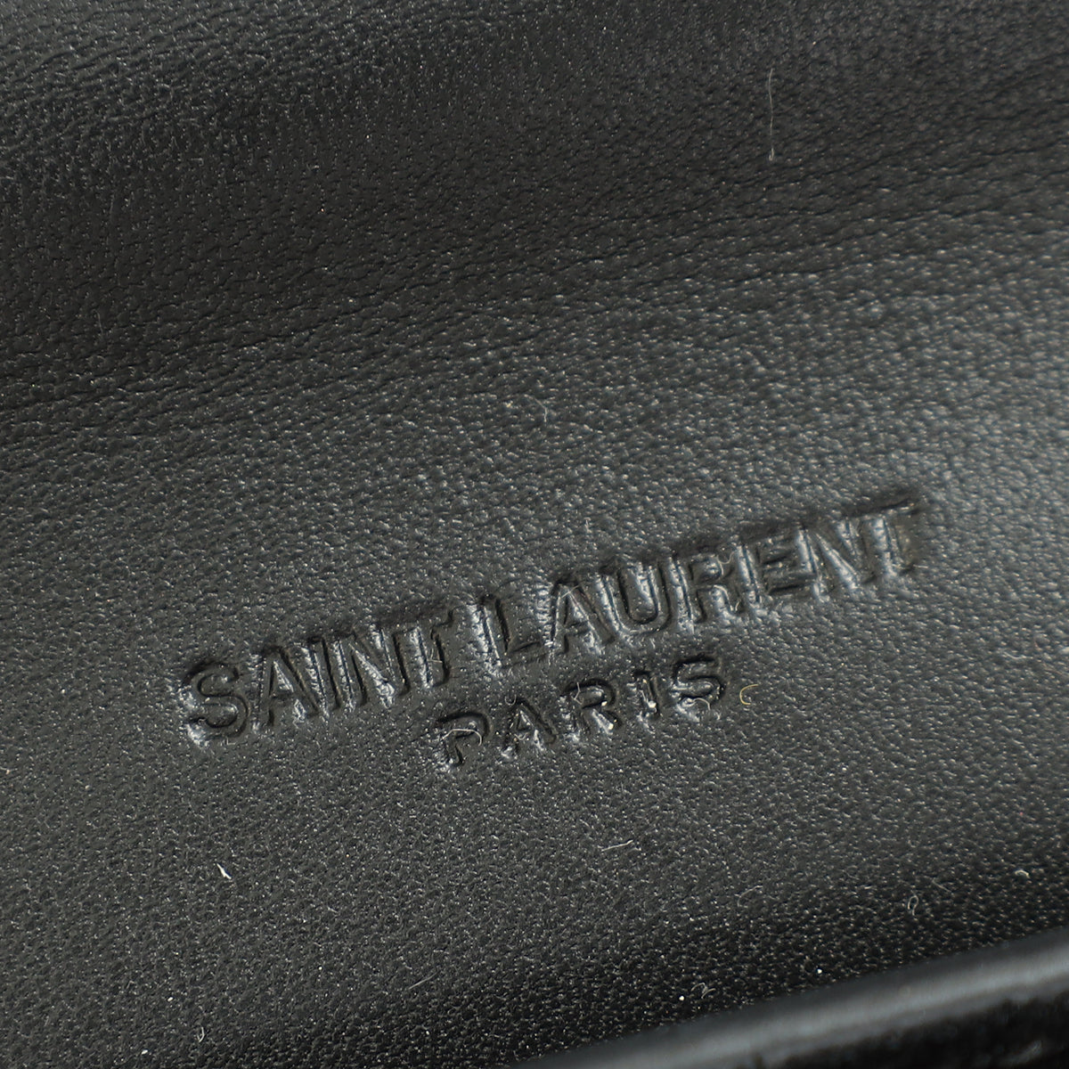 YSL Black Kaia Flap Satchel Bag