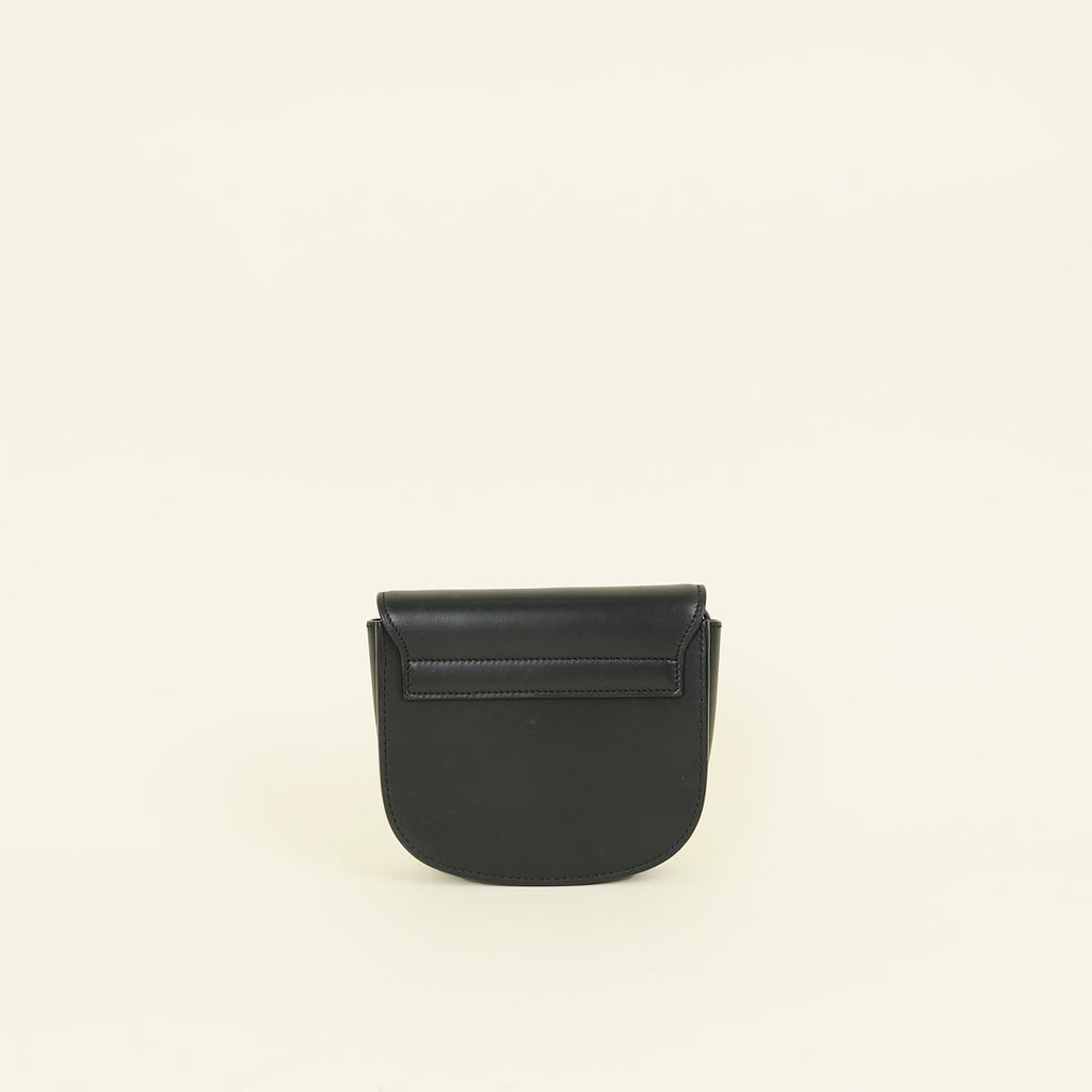 YSL Black Kaia Flap Satchel Bag