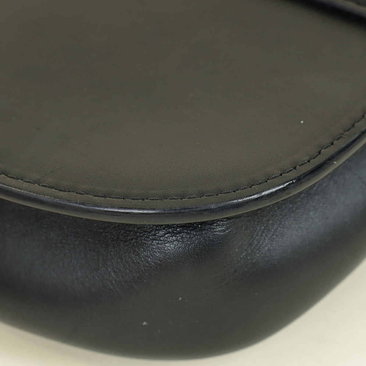 YSL Black Kaia Flap Satchel Bag
