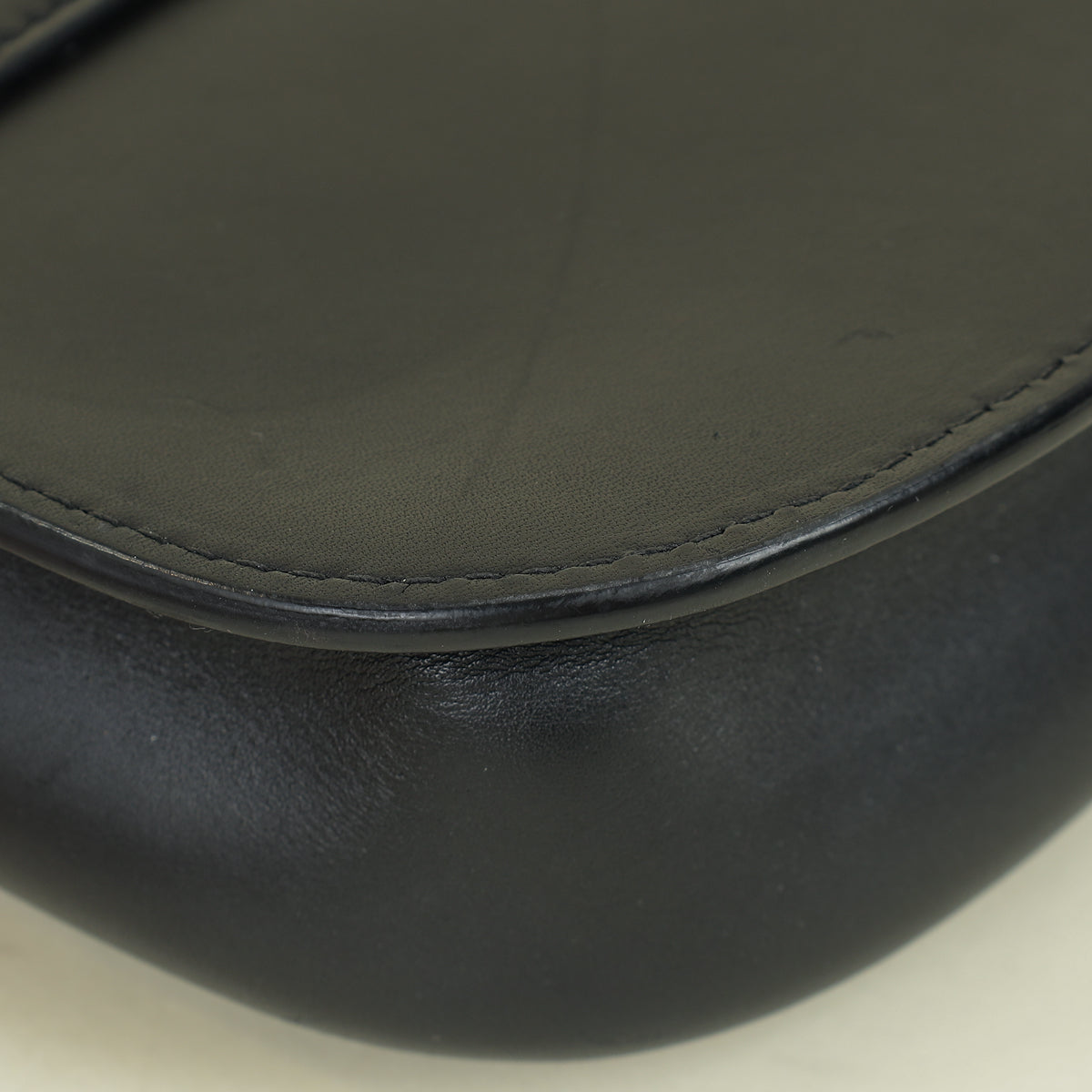 YSL Black Kaia Flap Satchel Bag