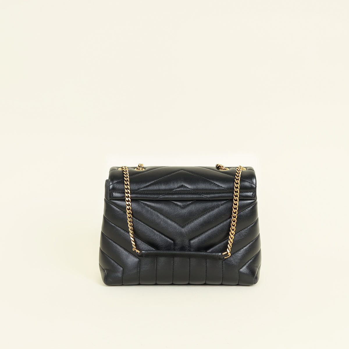 YSL Black Loulou Small Flap Shoulder Bag