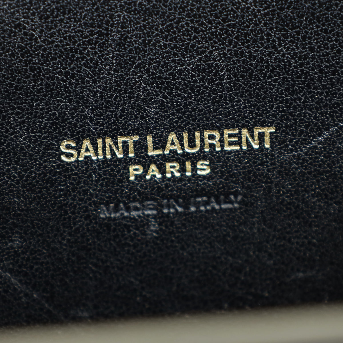 YSL Black Croco Embossed Sac De Jour Nano Bag