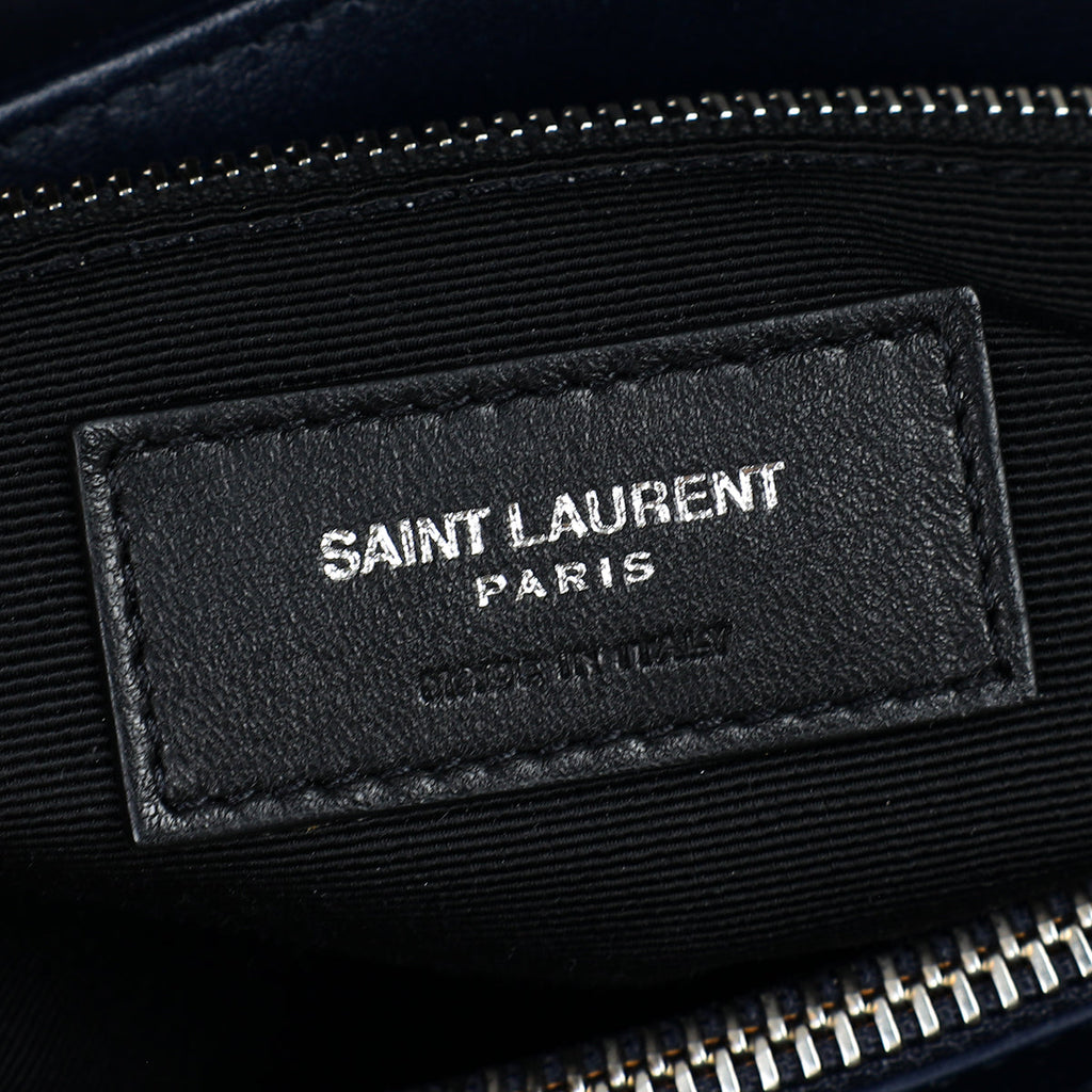 YSL Blue Loulou Medium Bag