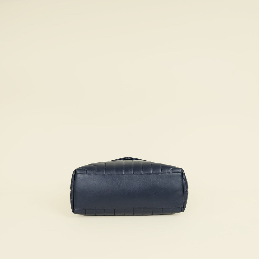 YSL Blue Loulou Medium Bag