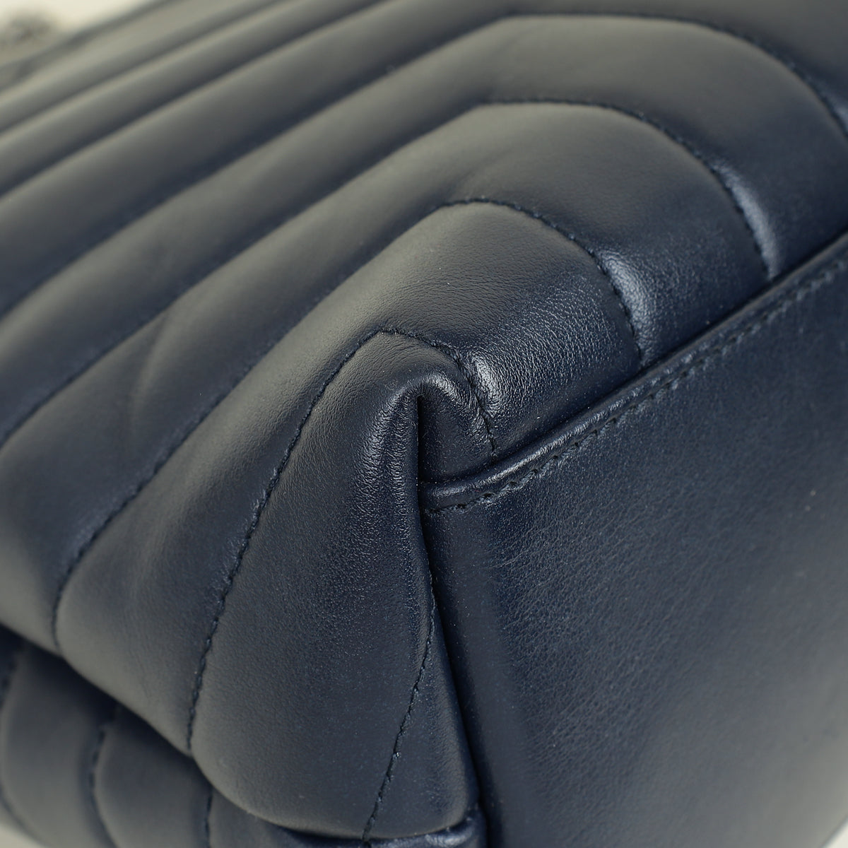 YSL Blue Loulou Medium Bag