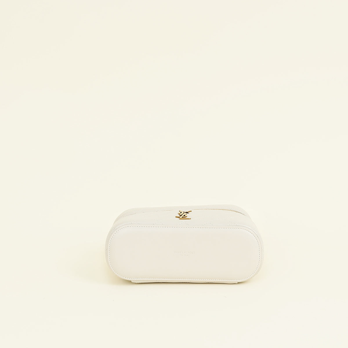 YSL Black Vintage Gaby Medium Vanity Case