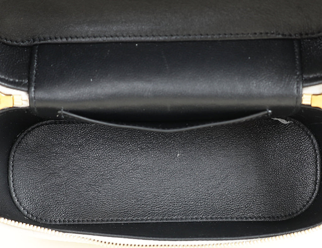 YSL Black Vintage Gaby Medium Vanity Case