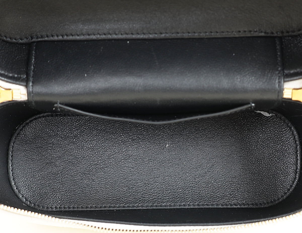 YSL Black Vintage Gaby Medium Vanity Case